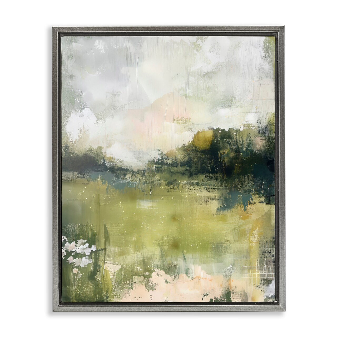 Stupell Industries Scenic Faded Atmosphere Floater Framed Canvas Wall Art Design by Irena Orlov